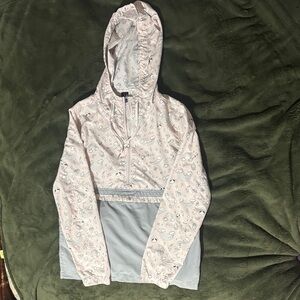 Women's Pink and Gray Utility Jacket